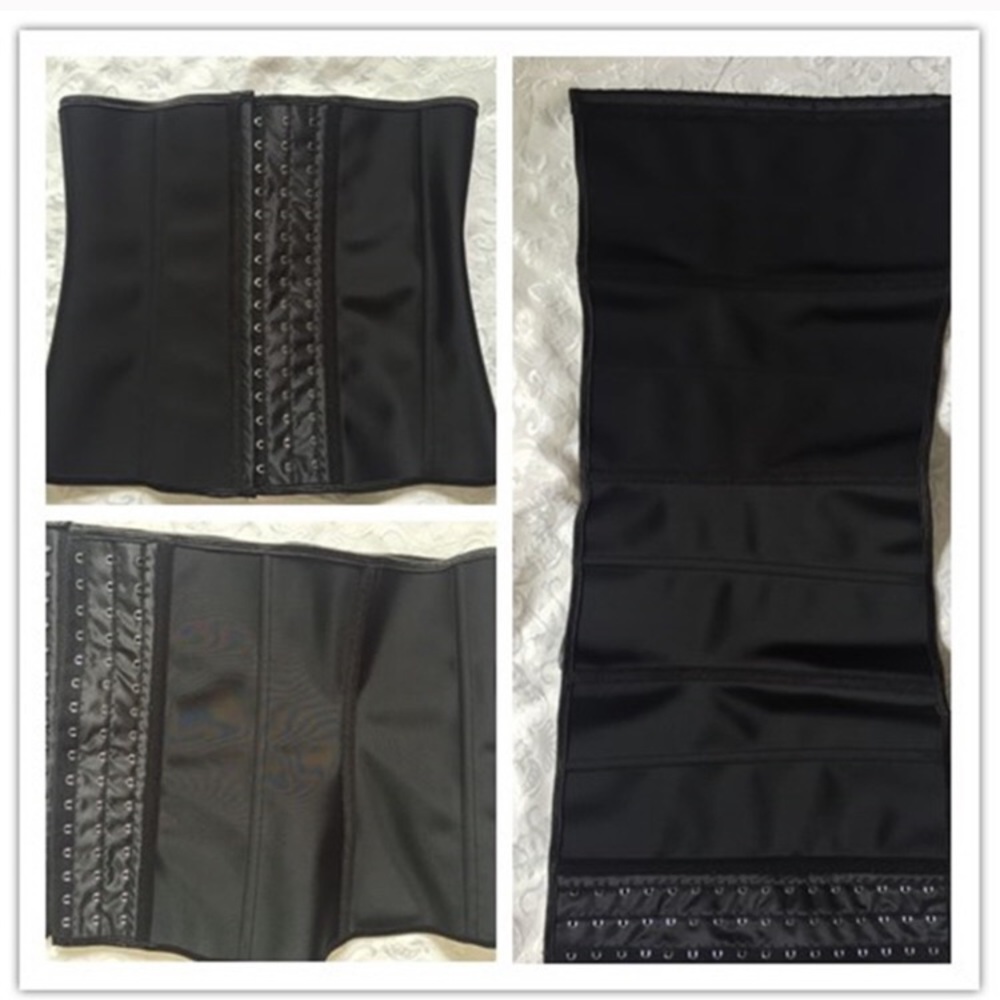 Black body shaper waist trimmer hook latch - Picture 4 of 7